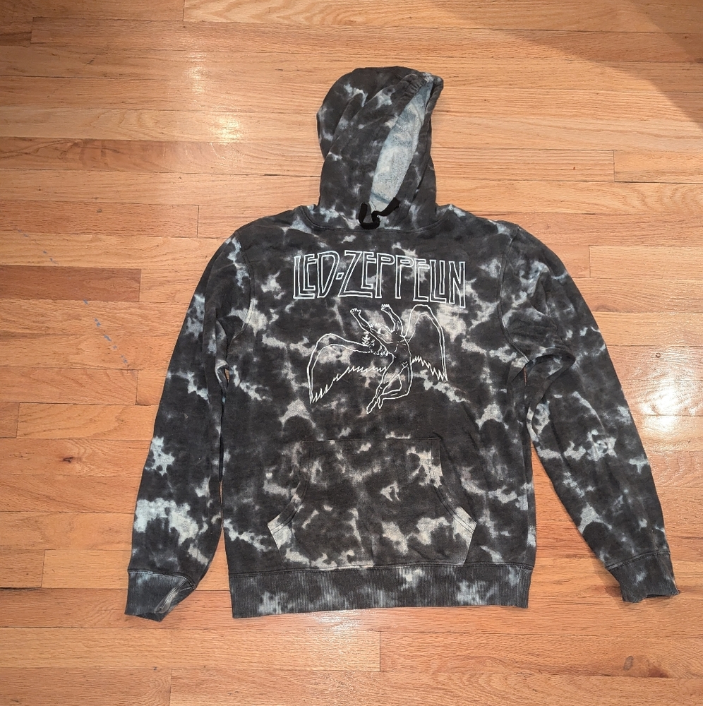 LED ZEPPELIN Pullover Hoodie Sz S
